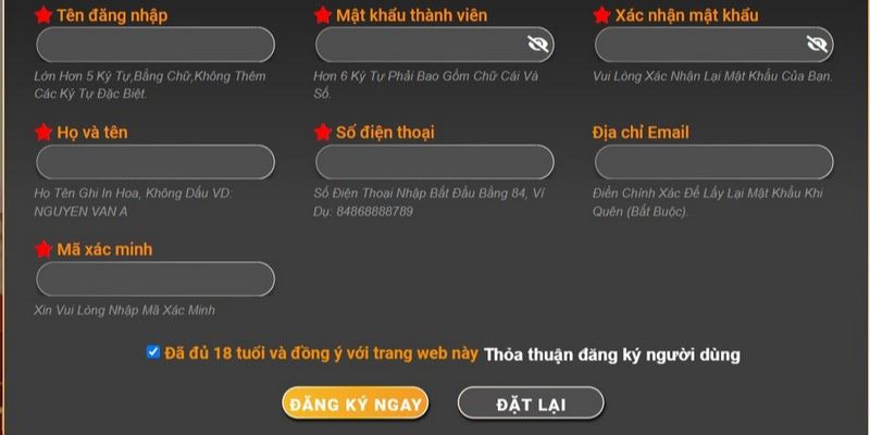 Chi tiết cách đăng ký tài khoản cực đơn giản tại nhà cái 88bet