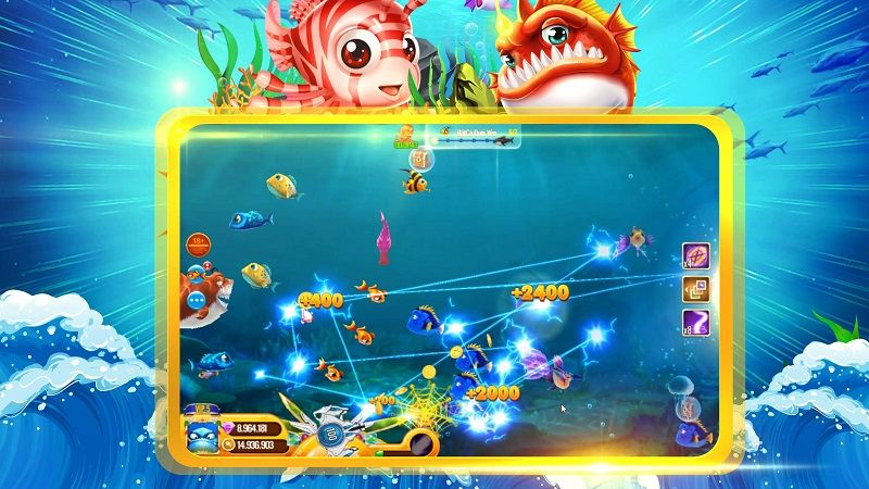 Một bàn game cơ bản trong tựa ngư trường săn sinh vật biển